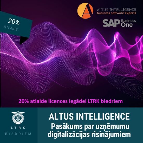 20% atlaide pasākumam par uzņēmumu digitalizācijas risinājumiem