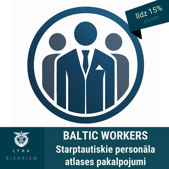 Līdz 15% atlaidei starptautiskiem personāla atlases pakalpojumiem