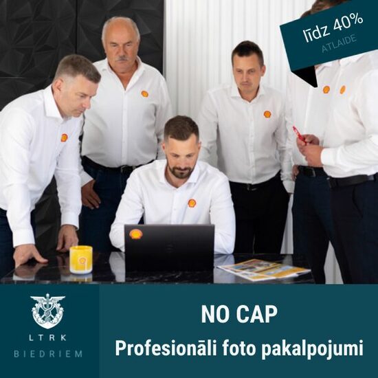 Līdz 40% atlaide profesionāliem foto pakalpojumiem