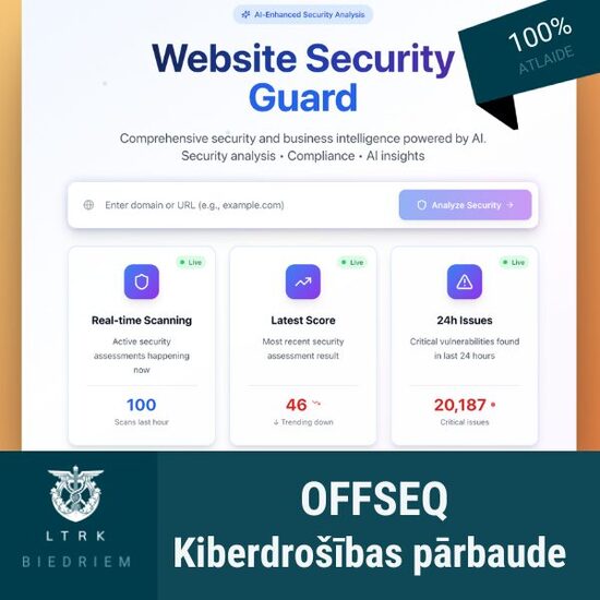 Bezmaksas kiberdrošības pārbaude