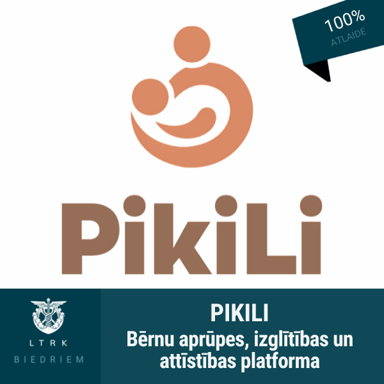 Bezmaksas pakalpojumu profila izveide platformā PikiLi