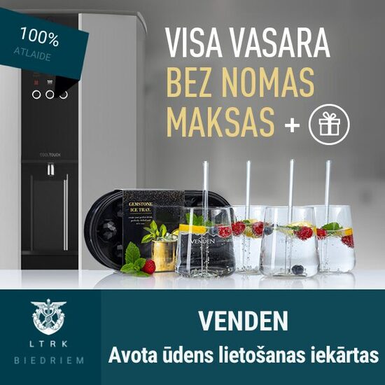 Bezmaksas noma modernām ūdens lietošanas iekārtām