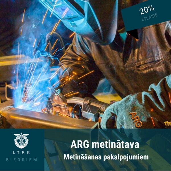 20% atlaide metināšanas pakalpojumiem