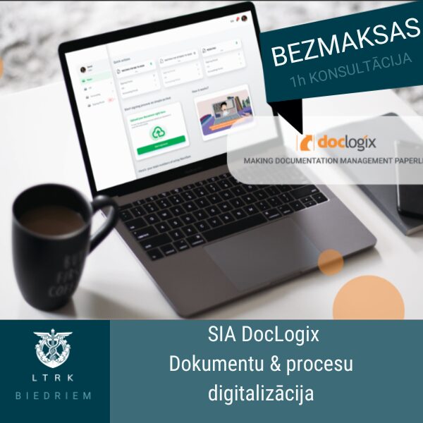 1 stundas bezmaksas ekspertu konsultācija, kā uzsākt dokumentu un procesu digitalizāciju uzņēmumā